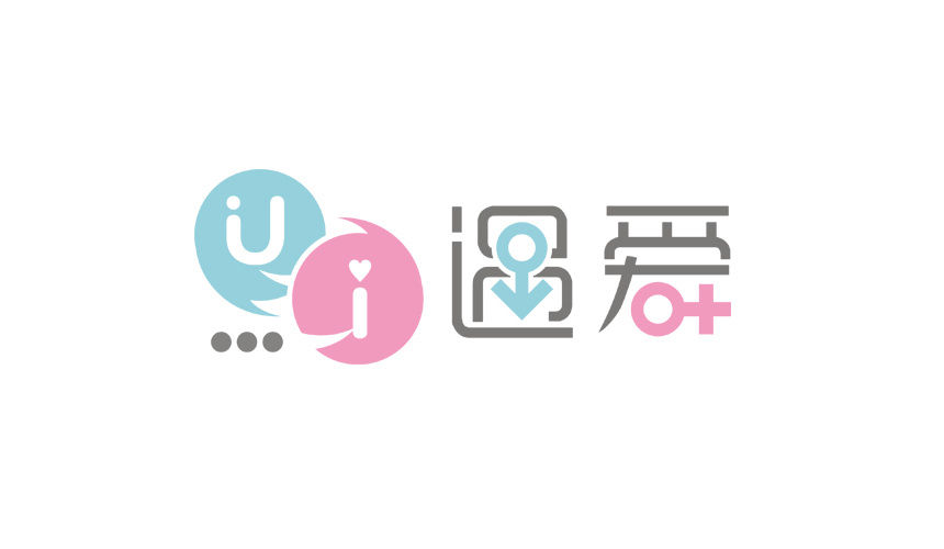 遇愛交友網(wǎng)站標(biāo)志設(shè)計(jì)案例