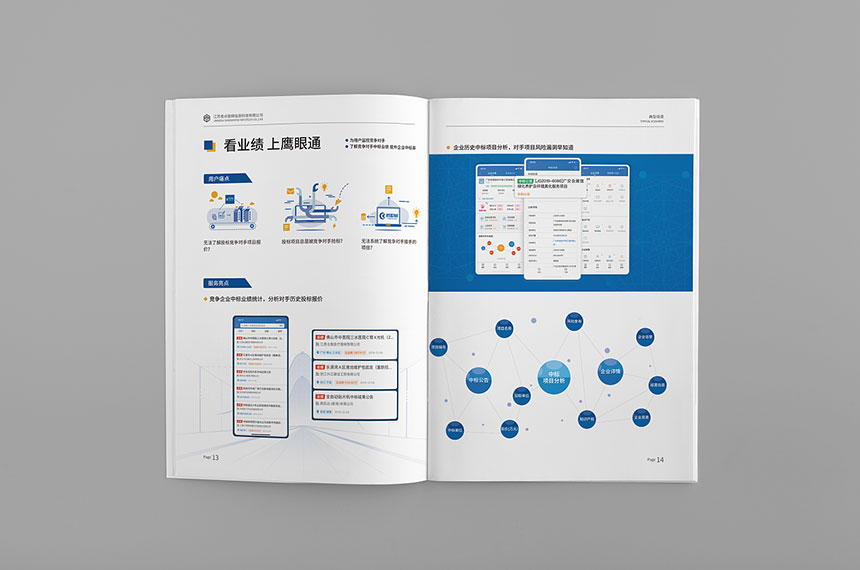 鷹眼通網(wǎng)絡(luò)科技宣傳畫冊(cè)設(shè)計(jì)制作